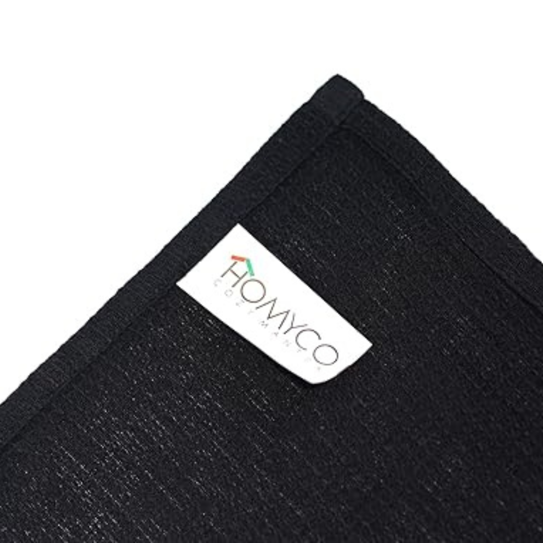 Black Waffle Kitchen Towel