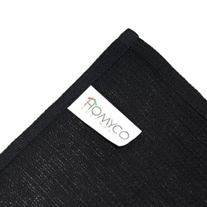 Black Waffle Kitchen Towel
